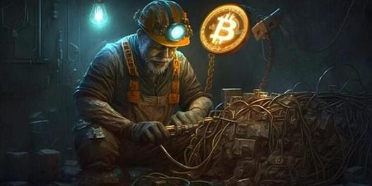A sprawling mining farm under vigilant cyber threat protection